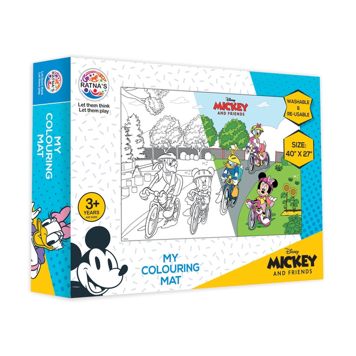 Disney My colouring mat Mickey & Friends ,Washable & reusable