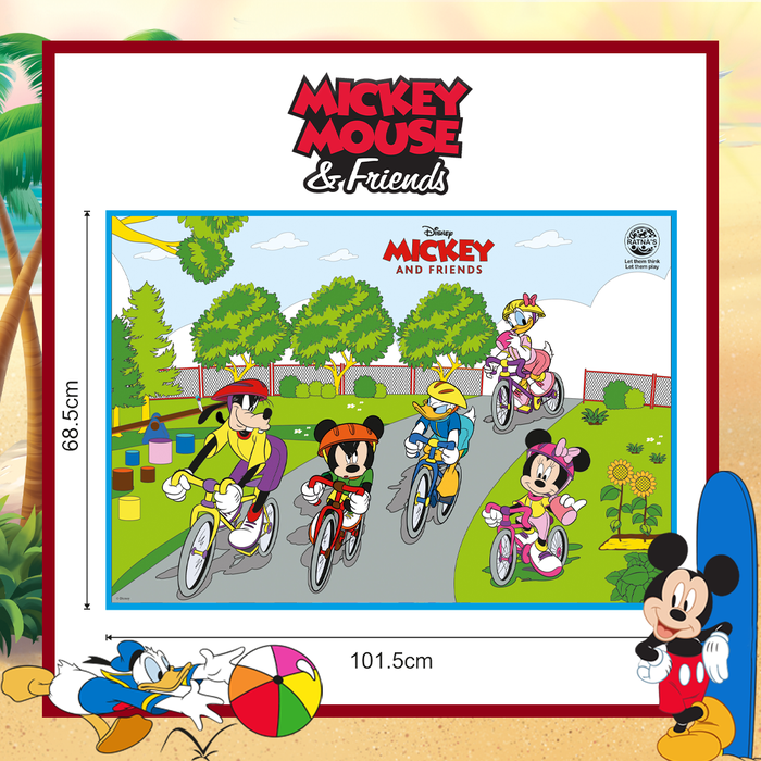 Disney My colouring mat Mickey & Friends ,Washable & reusable