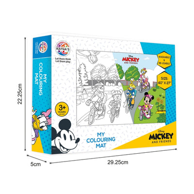 Disney My colouring mat Mickey & Friends ,Washable & reusable