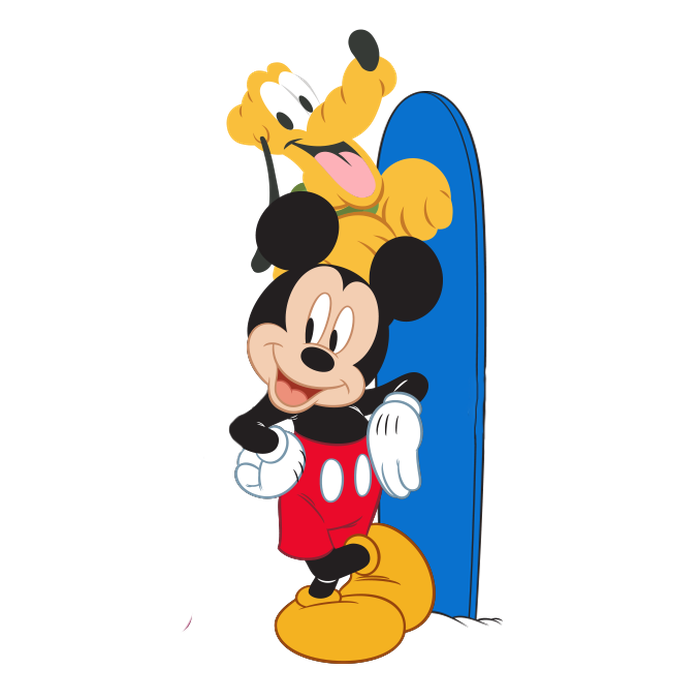 Disney My colouring mat Mickey & Friends ,Washable & reusable