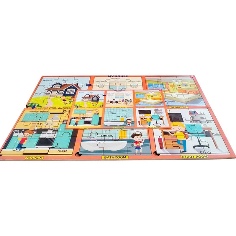 My House Learning Jigsaw Puzzle