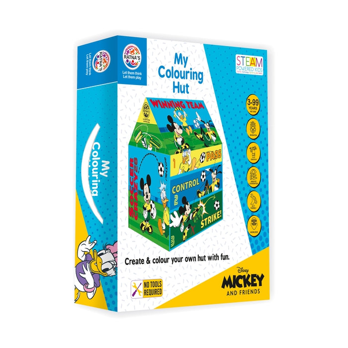 Disney My colouring hut  Mickey & Friends , Washable & reusable