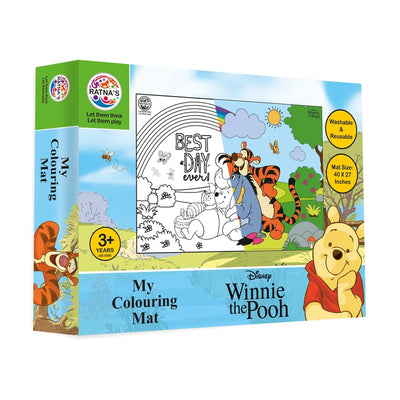 Disney My colouring mat Winnie the pooh Washable & reusable