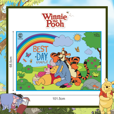 Disney My colouring mat Winnie the pooh Washable & reusable