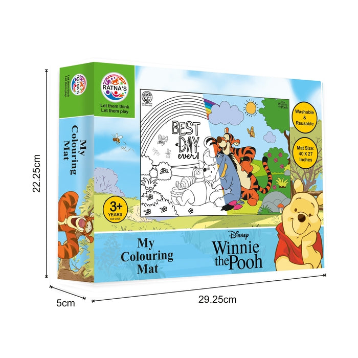 Disney My colouring mat Winnie the pooh Washable & reusable