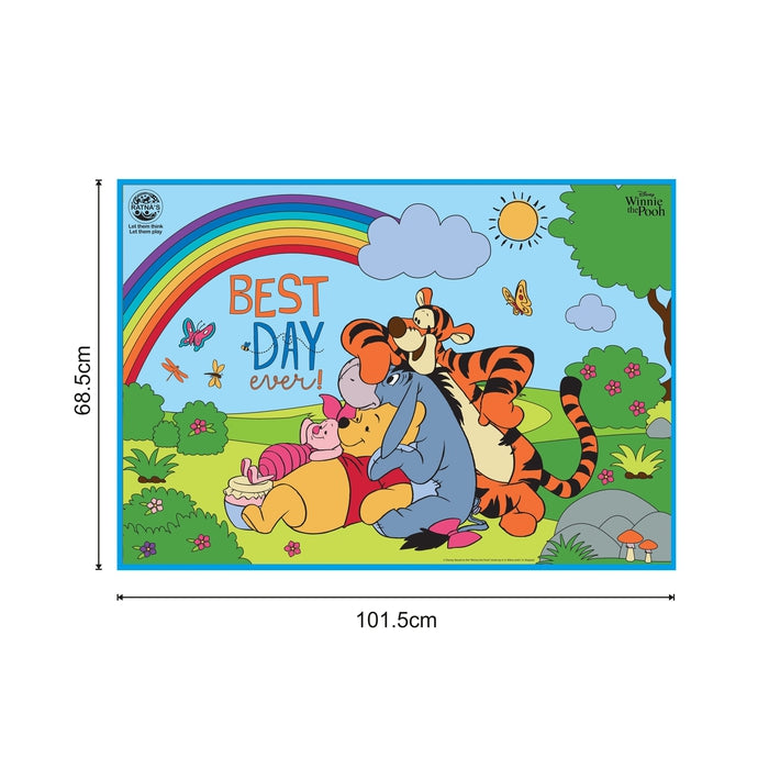 Disney My colouring mat Winnie the pooh Washable & reusable