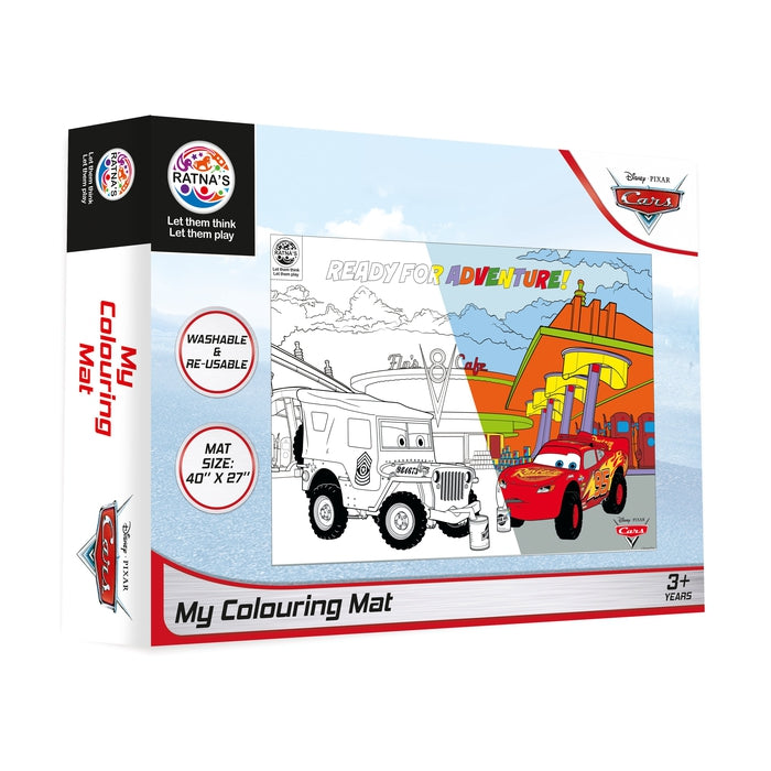 Disney Pixar My colouring mat Cars, Washable & reusable