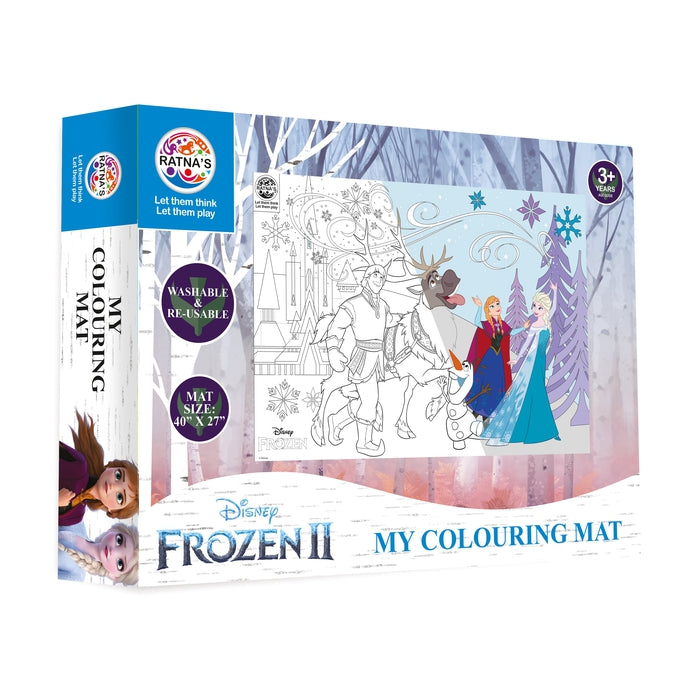 Disney Colouring Mat - Frozen | Washable & Reusable (5-8 Years)