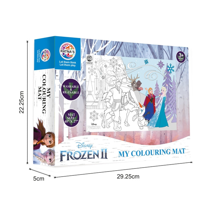 Disney Colouring Mat - Frozen | Washable & Reusable (5-8 Years)