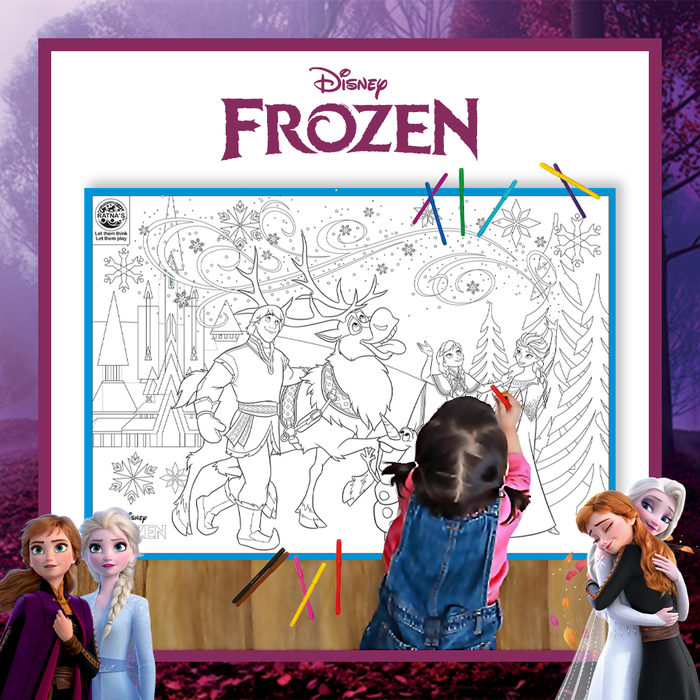 Disney My colouring mat Frozen ,Washable & reusable