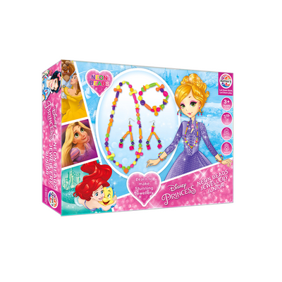 Disney Princess Neon Beads Jewellery Making Kit Junior for kids