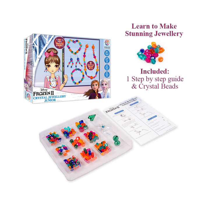 Disney Frozen Crystal Beads Jewellery Making Kit Junior for kids