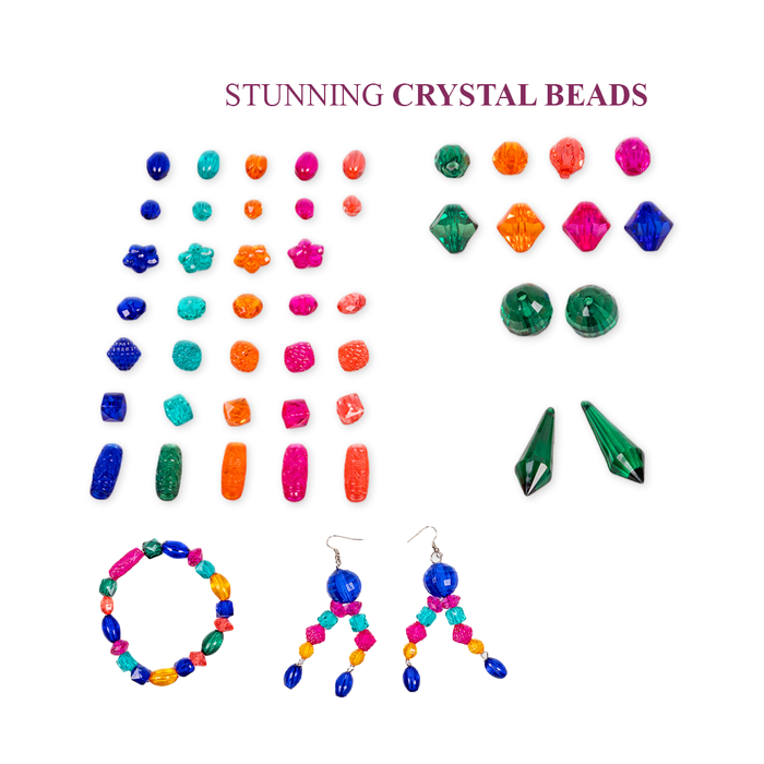 Disney Frozen Crystal Beads Jewellery Making Kit Junior for kids