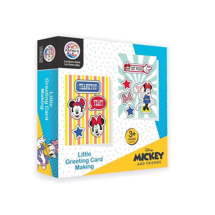 Disney Mickey & friends Greeting Card making kit little