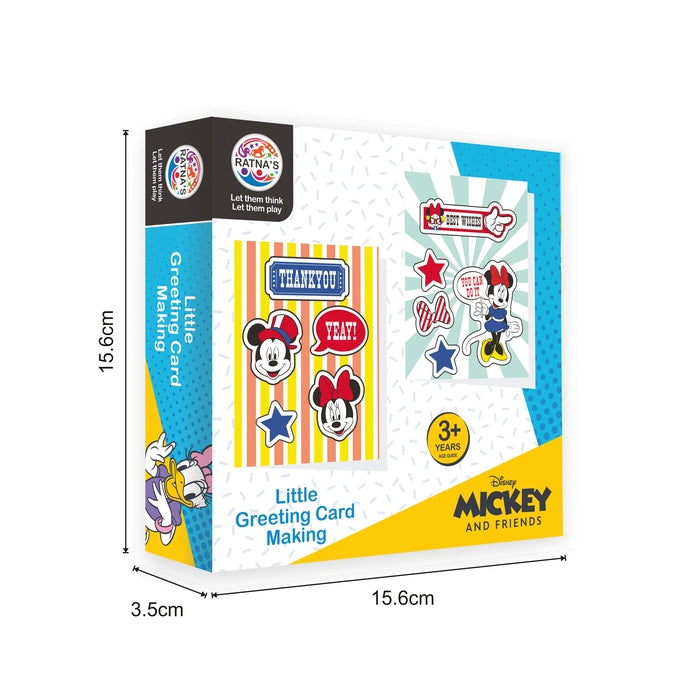 Disney Mickey & friends Greeting Card making kit little