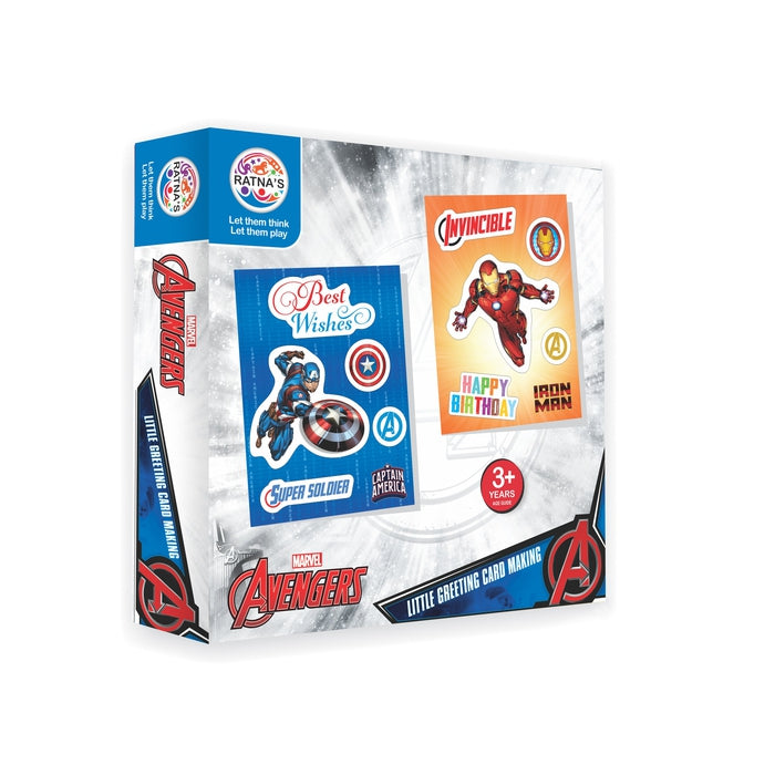 Marvel Avengers Greeting Card making kit little