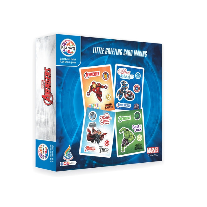 Marvel Avengers Greeting Card making kit little