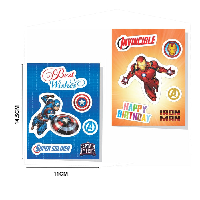 Marvel Avengers Greeting Card making kit little