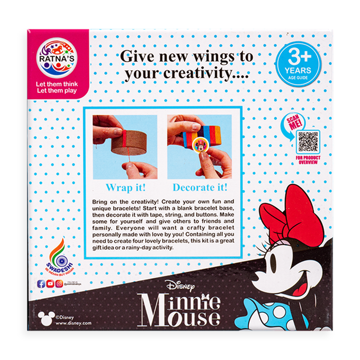 Disney Minnie Mouse Little Bracelet Making Kit (5-8 Years)