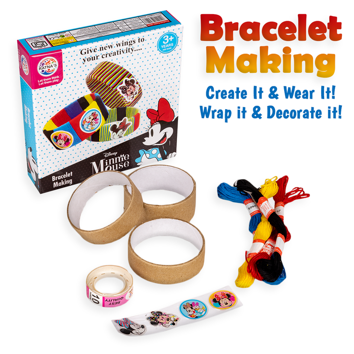 Disney Minnie Mouse Little Bracelet Making Kit (5-8 Years)