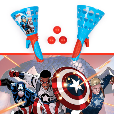 Marvel Captain America Sky ping pong A perfect catching fun game