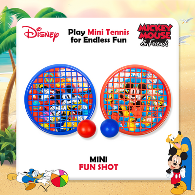 Disney Mickey & Friends Mini Fun shot hand tennis for kids
