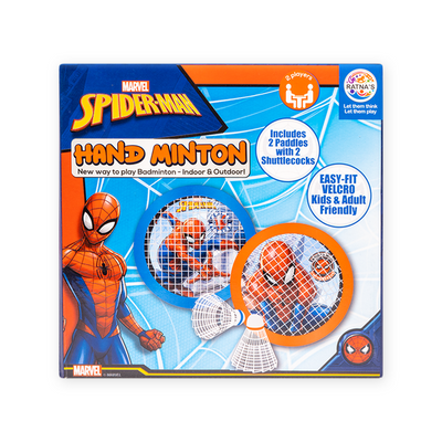 Marvel Spiderman Handminton. New way to play badminton indoors & outdoors
