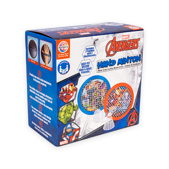 Marvel Avengers Handminton. New way to play badminton indoors & outdoors