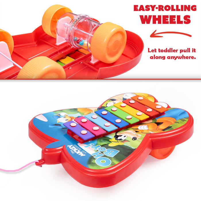 Disney Mickey & Friends  Pull Along Xylophone (12 Months - 4 Years)