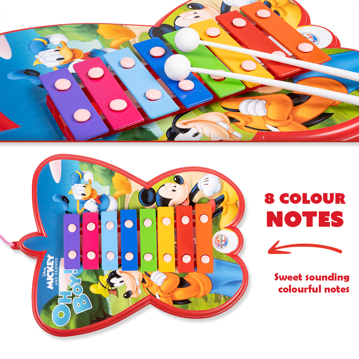 Disney Mickey & Friends  Pull Along Xylophone (12 Months - 4 Years)