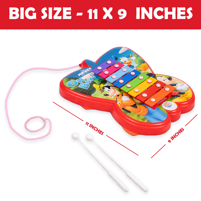 Disney Mickey & Friends  Pull Along Xylophone (12 Months - 4 Years)