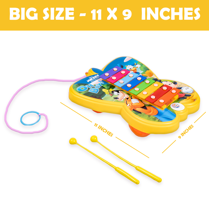 Disney Mickey & Friends  Pull Along Xylophone (12 Months - 4 Years)