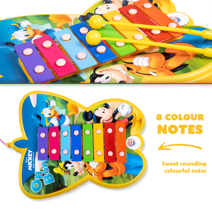 Disney Mickey & Friends  Pull Along Xylophone for Infants