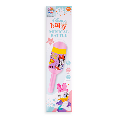 Disney Minnie mouse Baby Musical rattle for infants box