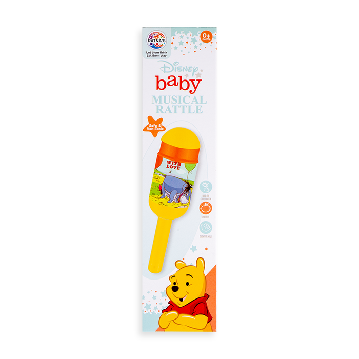 Buy Disney Winnie The Pooh Baby Rattle (3-12 Months) on Snooplay India