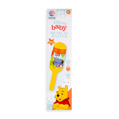 Disney Winnie the pooh Baby Musical rattle for infants box