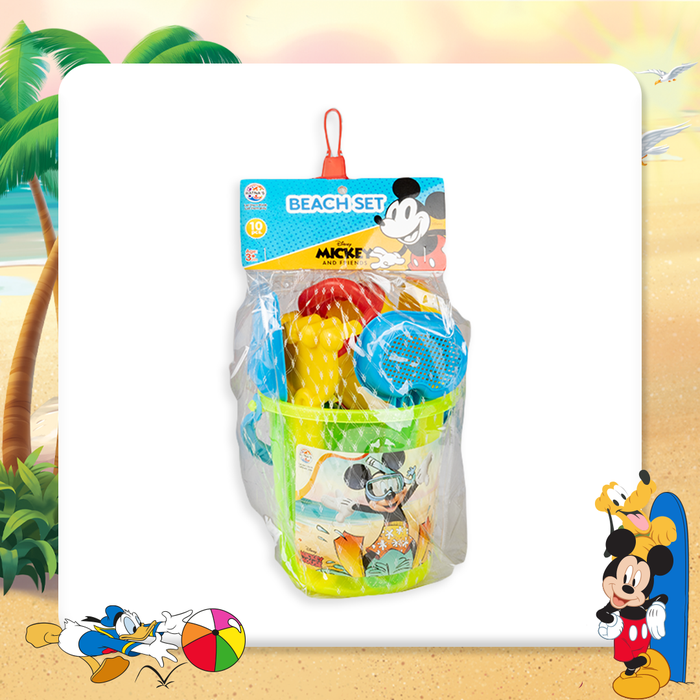 Disney  Mickey & Friends Beach set 10 pcs A perfect set for beachtime fun