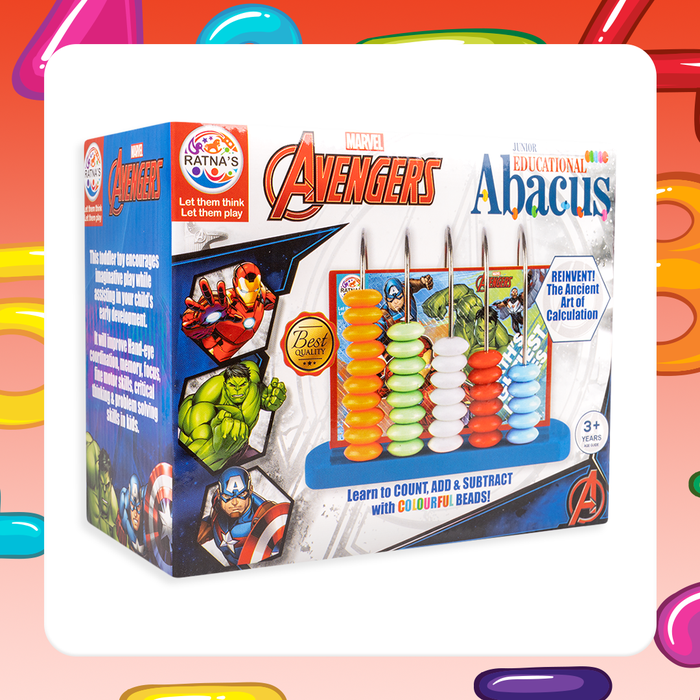 Marvel Avengers Educational Abacus Junior