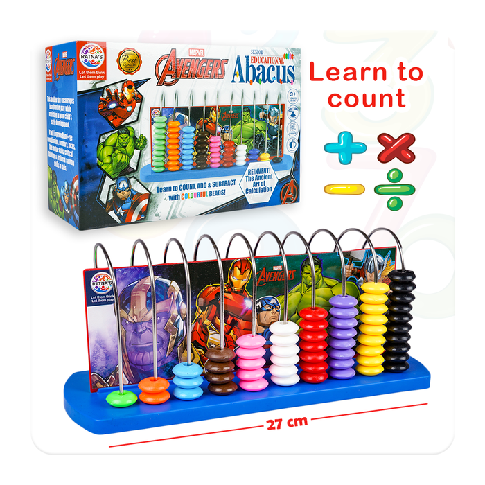 Marvel Avengers Educational Abacus Senior