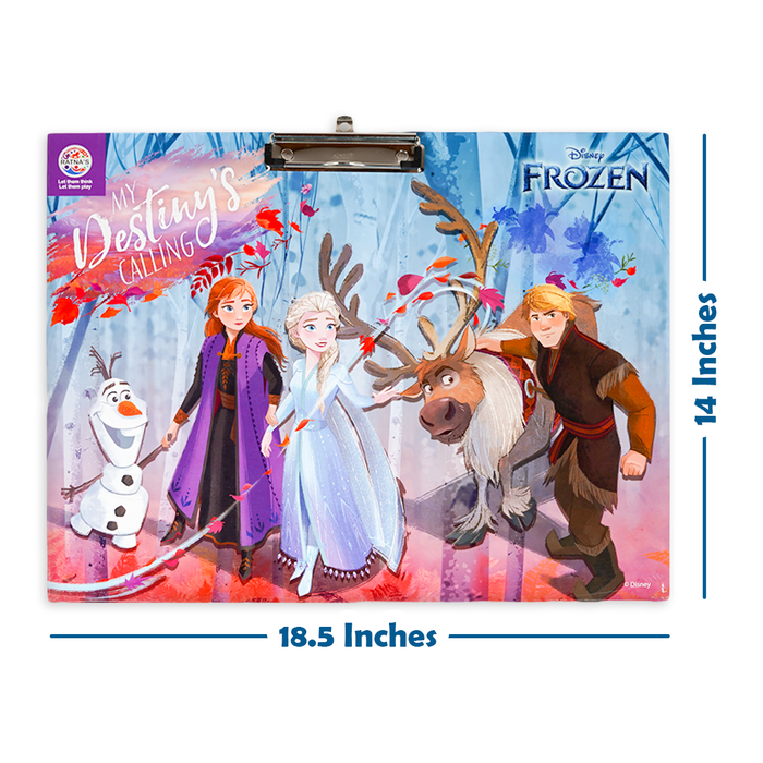 Disney Frozen Jumbo Drawing pad 2 in 1 with write & wipe board on bottom