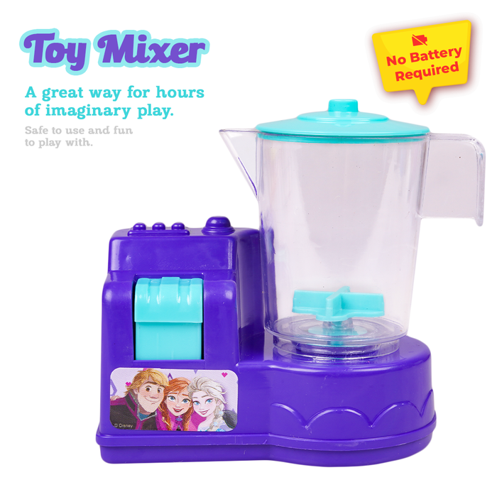 Disney Frozen Toy Mixer Pretend play toy for kids.(Non Battery)Push Button mechanism