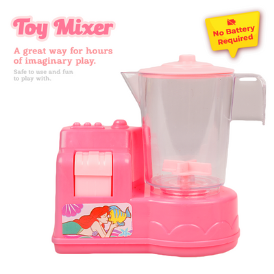 Disney Princess Toy Mixer Pretend play toy for kids.(Non Battery)Push Button mechanism