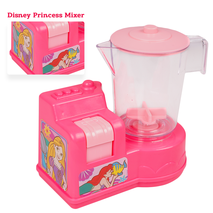Disney Princess Toy Mixer Pretend play toy for kids.(Non Battery)Push Button mechanism