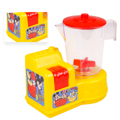 Disney Mickey & Friends Toy Mixer Pretend play toy for kids.(Non Battery)Push Button mechanism.