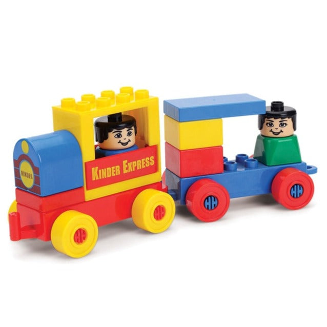 Kinder Blocks Locomotive Set (Building Blocks Set) – 18 Pieces