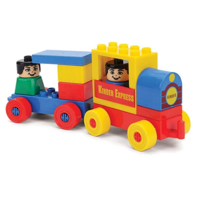 Kinder Blocks Locomotive Set (Building Blocks Set) – 18 Pieces