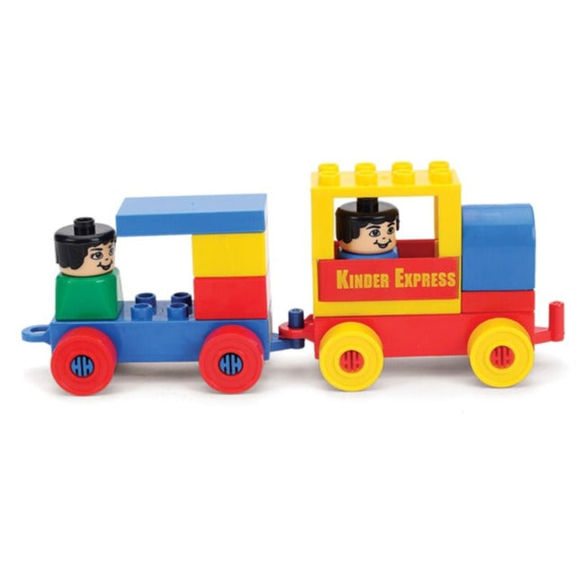 Kinder Blocks Locomotive Set (Building Blocks Set) – 18 Pieces