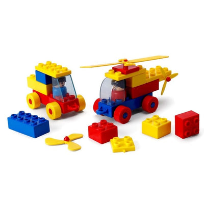Kinder Blocks Helicopter Set (Building Blocks Set) – 32 Pieces