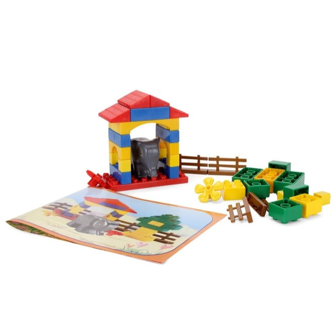 Kinder Blocks Jumbo My Friend (Building Blocks Set) – 40 Pieces