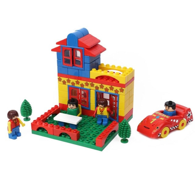 Kinder Blocks Garden House (Building Blocks Set) – 104 Pieces